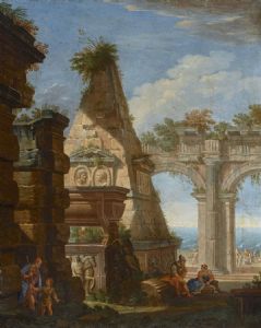Coppia di Capricci Archittettonici '600 VENDUTA